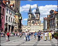 Piazza della Città Vecchia Praga